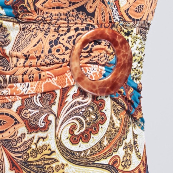 Printed Handkerchief Dress - Picture 4 of 4